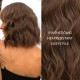 Short Curly Wavy Bob Brown Wig With Bangs Synthetic Medium Shoulder Length Hair Wig For Women Short Curly Wavy Bob Brown Wig With Bangs Synthetic Medium Shoulder Length Hair Wig For Women
