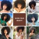 Kinky Curly Wig For Women Black Short Curly Afro Wigs With Bangs Synthetic Curly Hair Wig For Daily Use Kinky Curly Wig For Women Black Short Curly Afro Wigs With Bangs Synthetic Curly Hair Wig For Daily Use